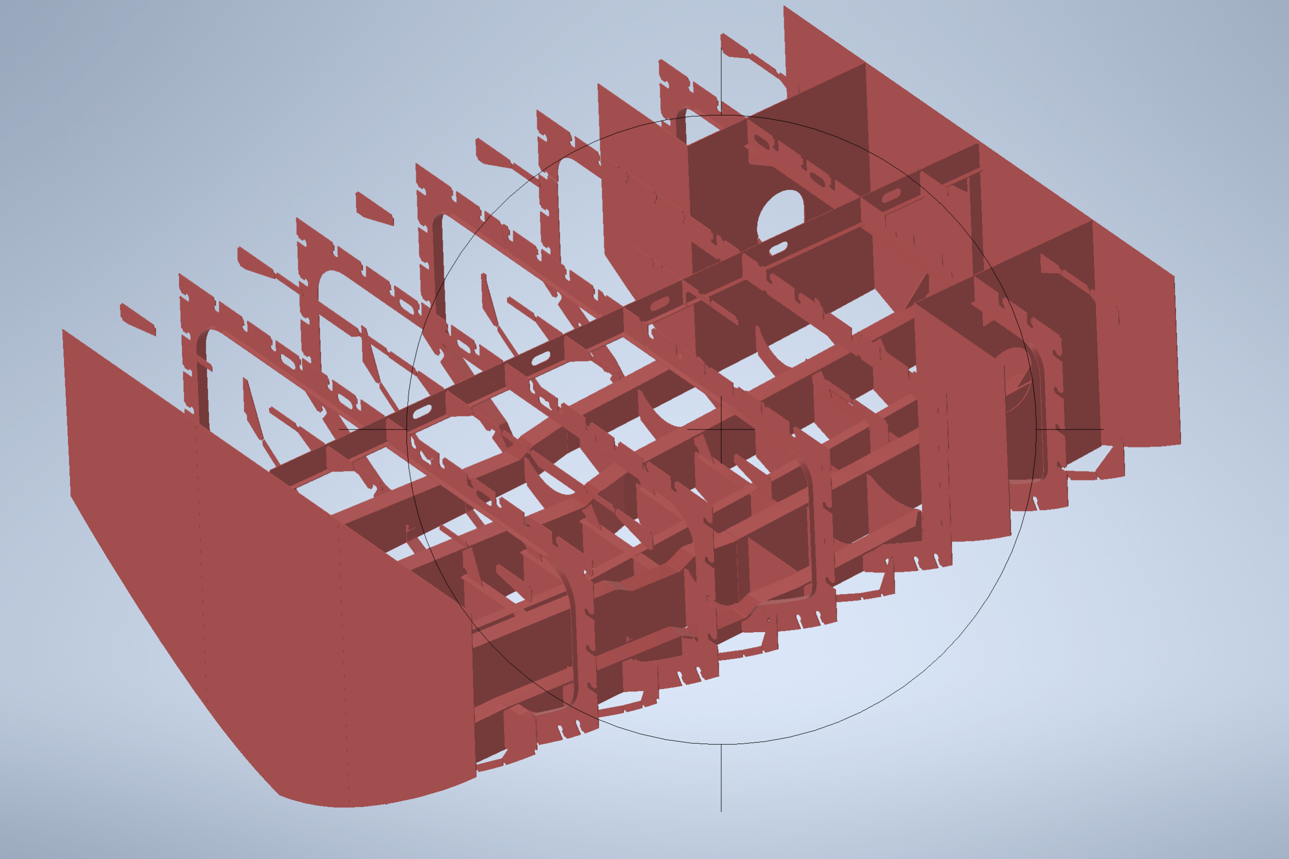 PROJECT: NESTING FOR STEEL NEW-BUILDING 25m